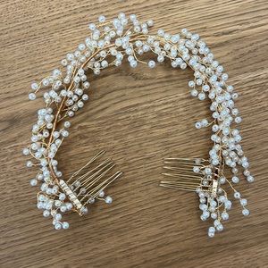Bridal Pearl Headpiece